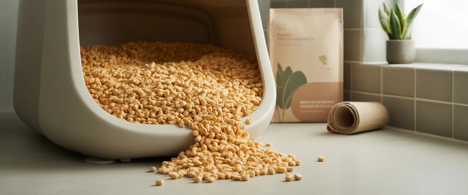 Кукурузные наполнители для кошачьих туалетов - Баннер категории
