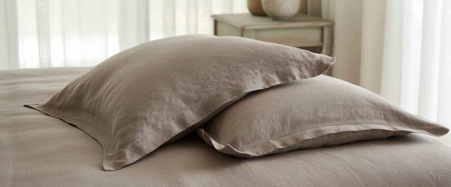 Льняные наволочки - Баннер категории