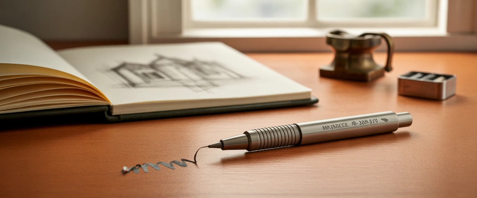 Механические карандаши (с тонкими стержнями 0.3–0.9 мм) - Баннер категории