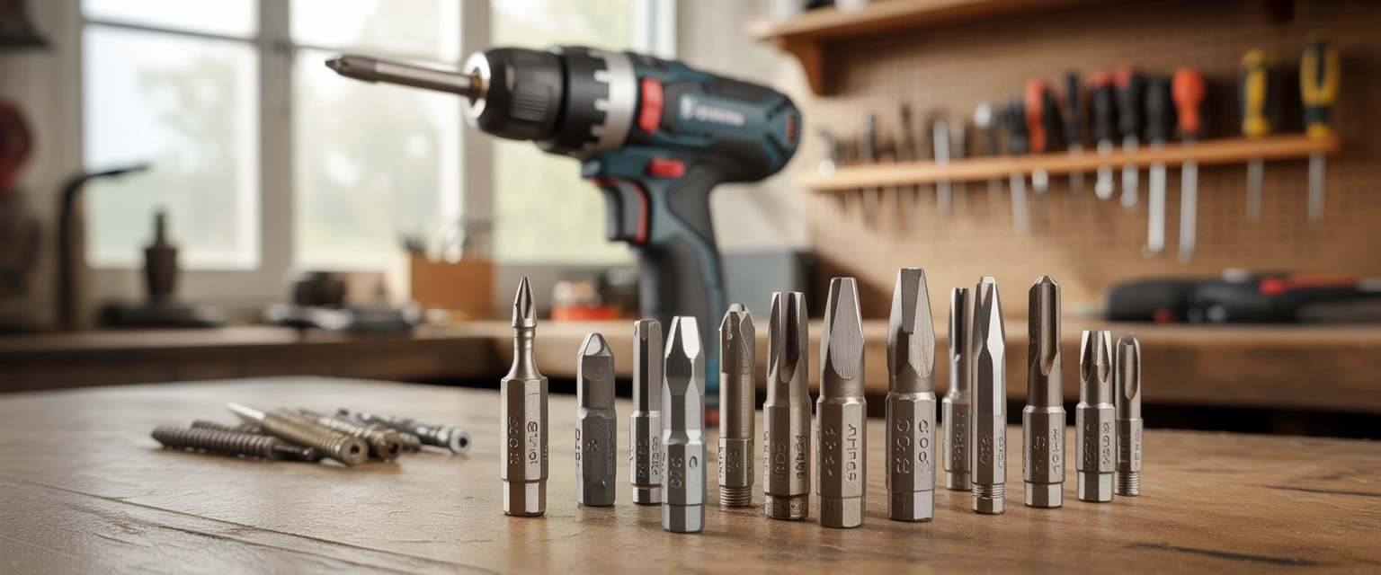 Насадки на шуруповерт - Баннер категории