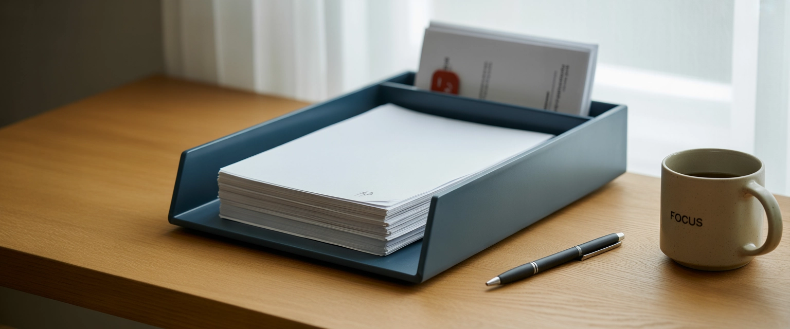 Настольные лотки - Баннер категории