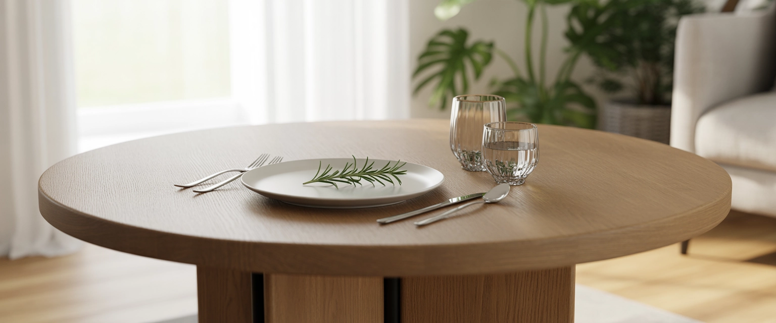 Обеденные столы круглые - Баннер категории