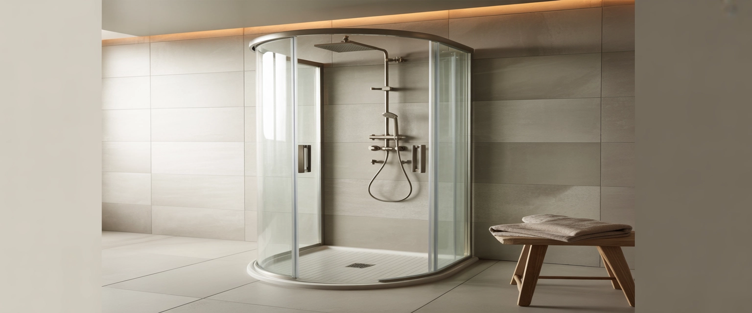 Овальные душевые кабины - Баннер категории