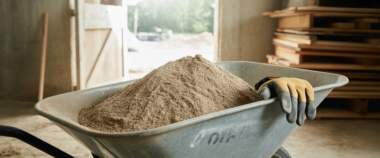 Песчаные смеси (для строительных работ) - Баннер категории