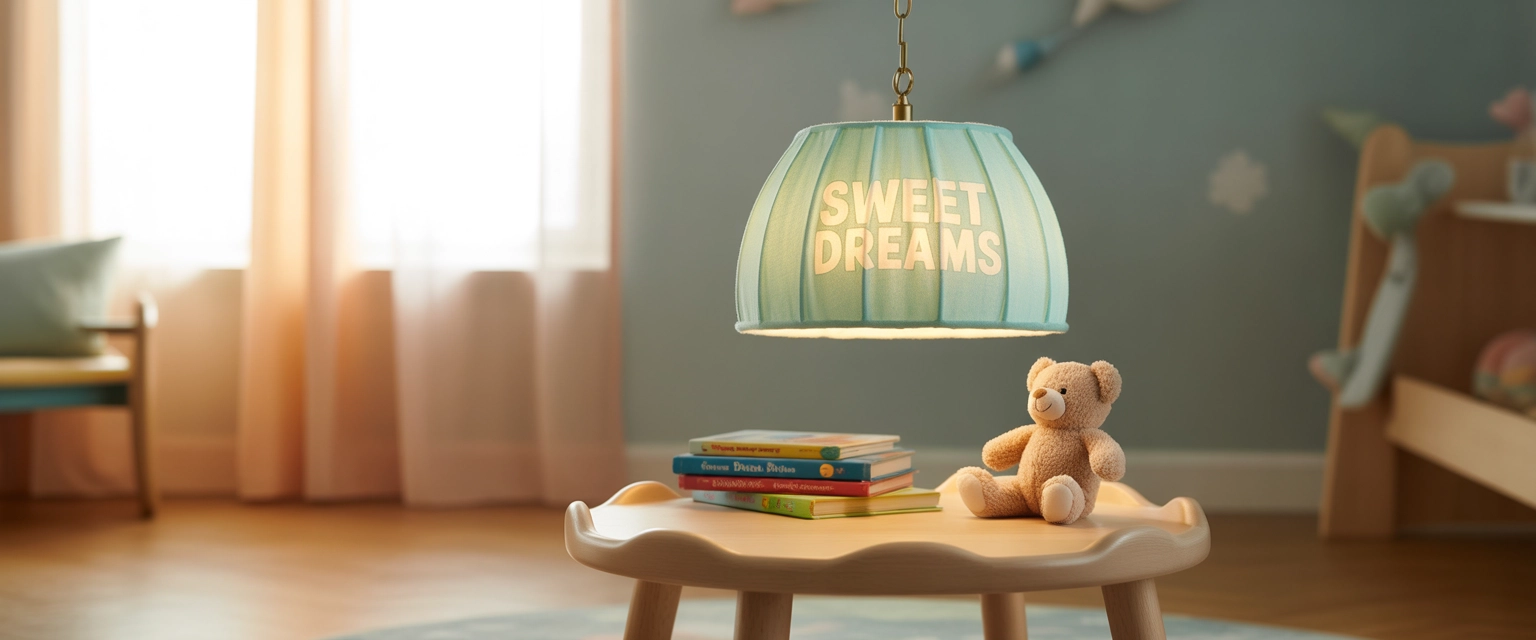 Подвесные светильники в детскую - Баннер категории