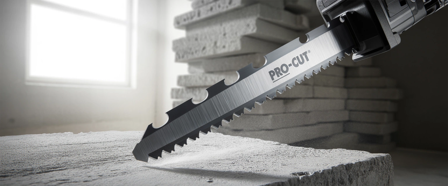 Полотна для сабельных пил по газобетону - Баннер категории