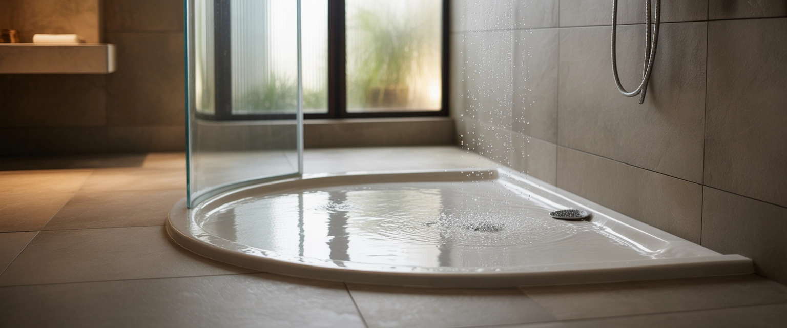 Полукруглые душевые поддоны - Баннер категории