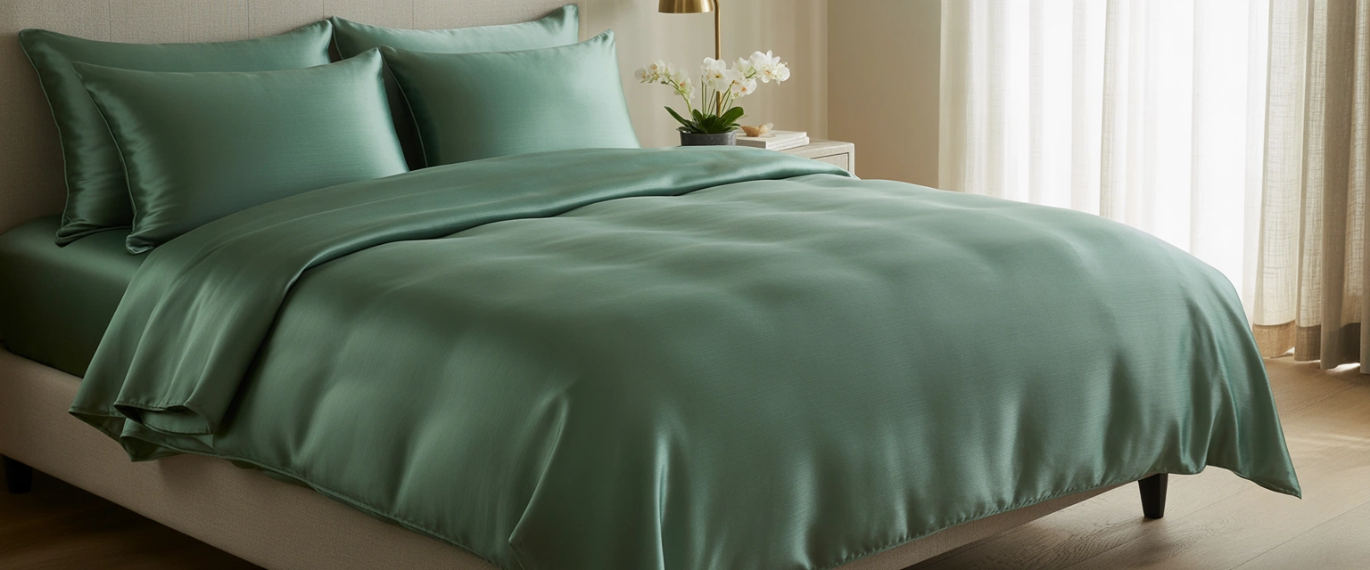 Постельное белье из шелка - Баннер категории