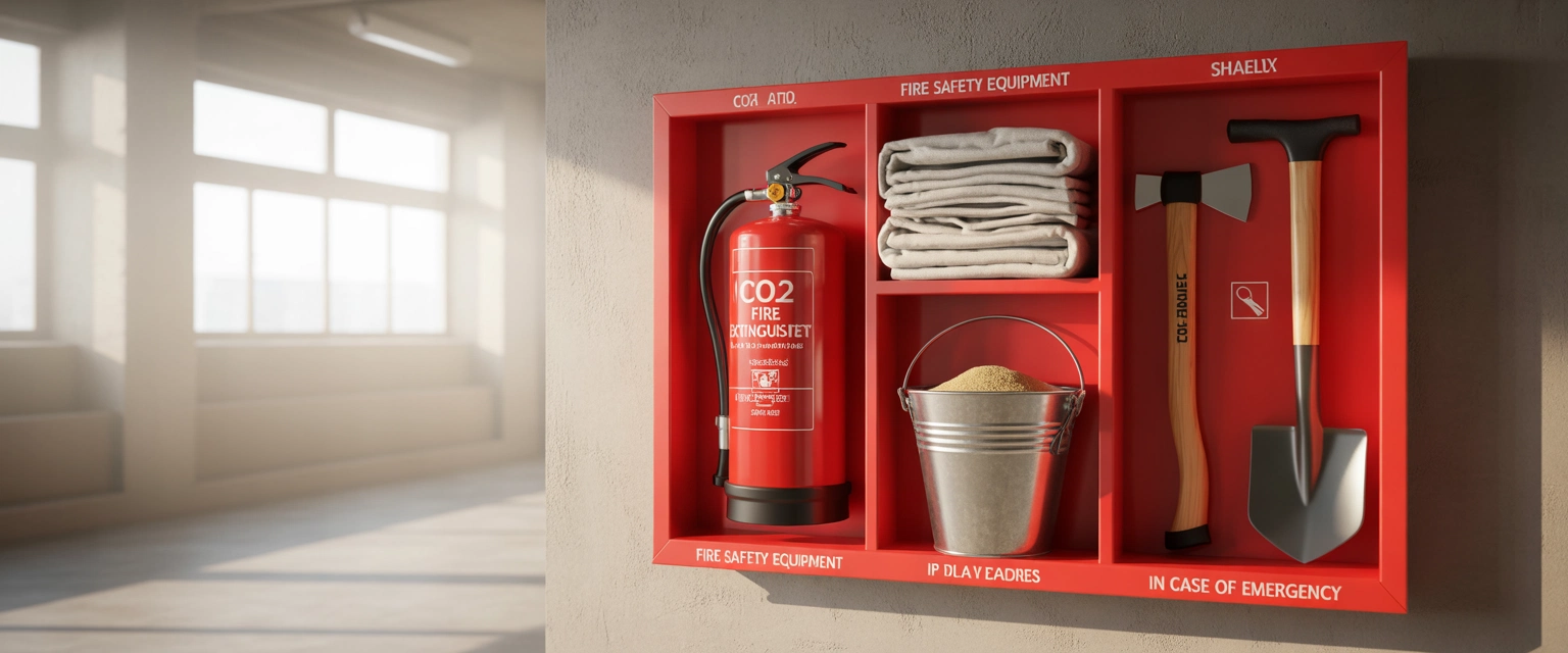 Пожарные щиты для внутреннего использования - Баннер категории