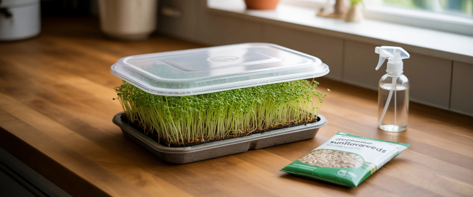 Проращиватель микрозелени - Баннер категории