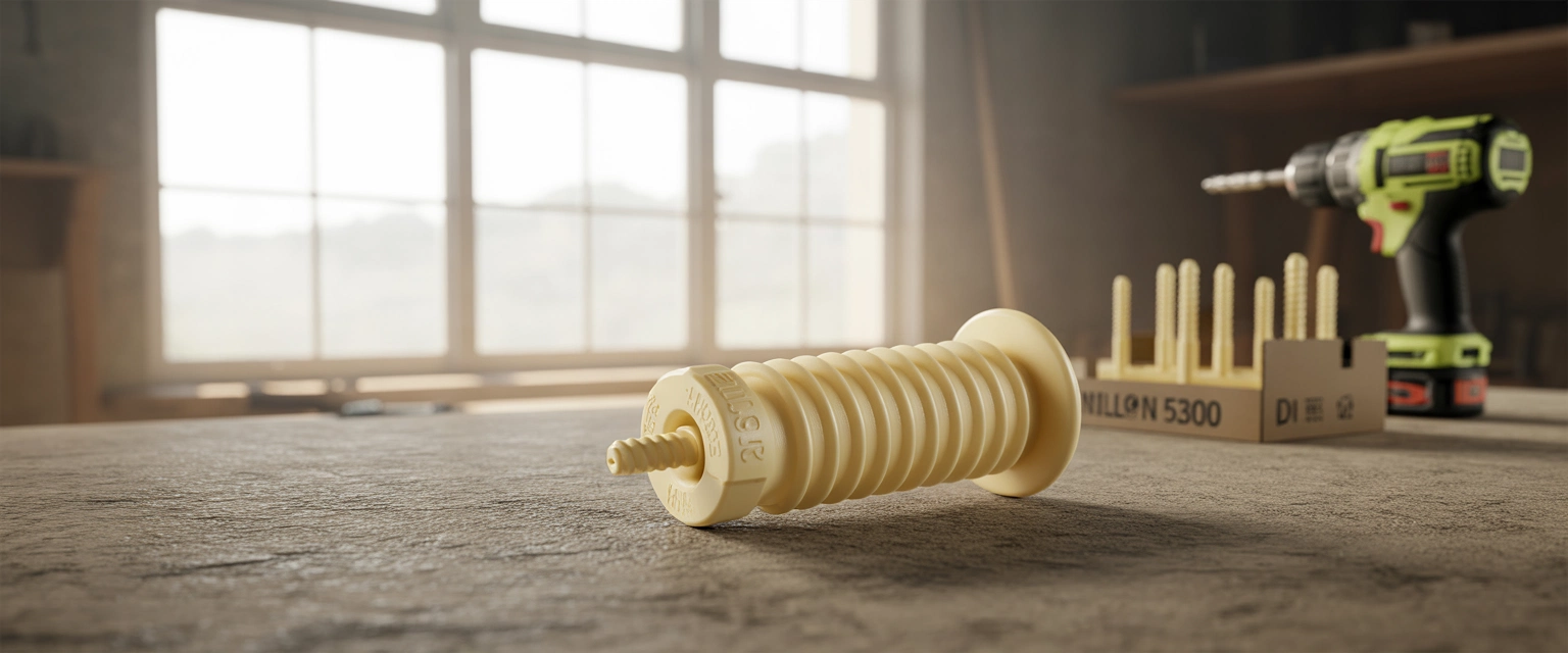 Распорные дюбели DIN 5300 (пластиковые для бетона) - Баннер категории