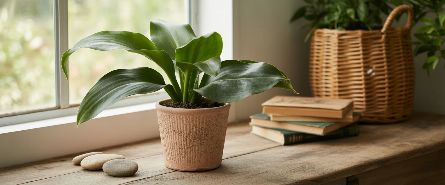 Растение Аспидистра - Баннер категории