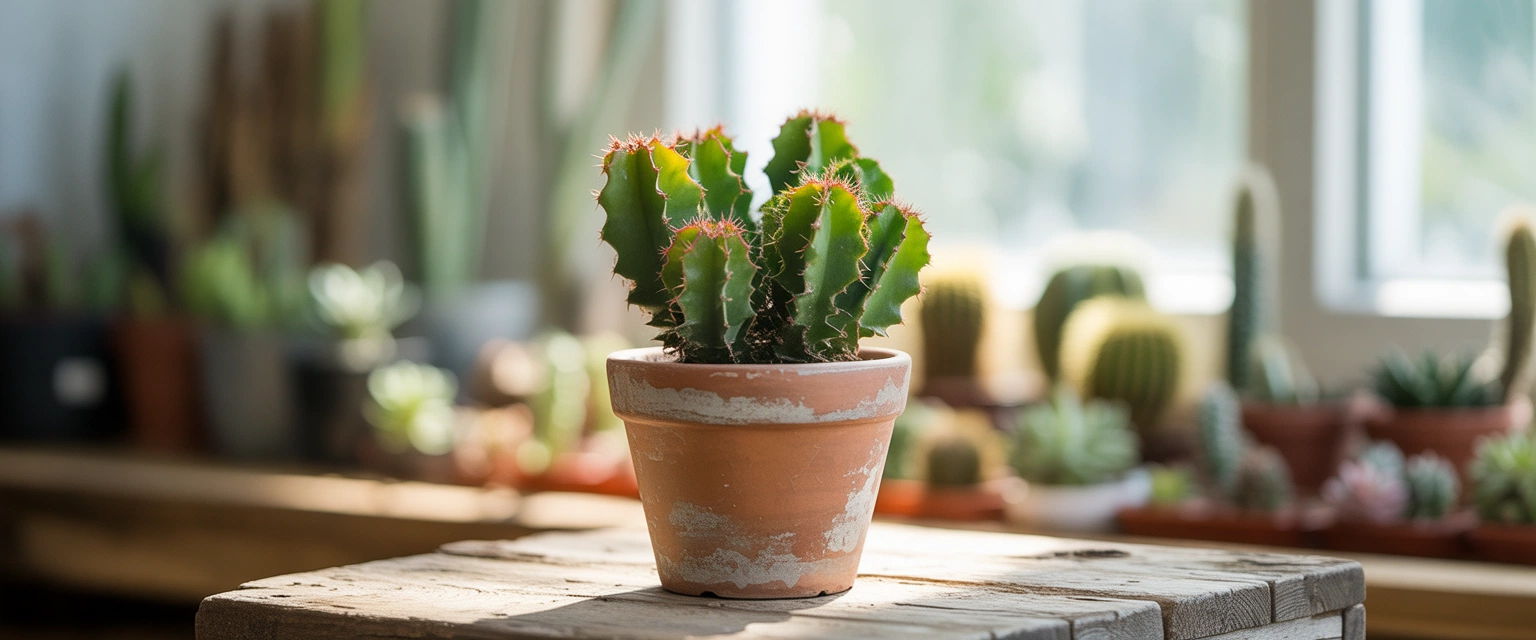 Растение Эуфорбия - Баннер категории