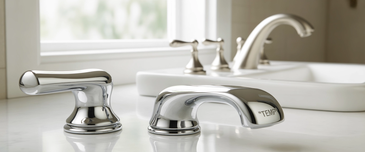 Ручки для шаровых кранов температуры и потока воды - Баннер категории