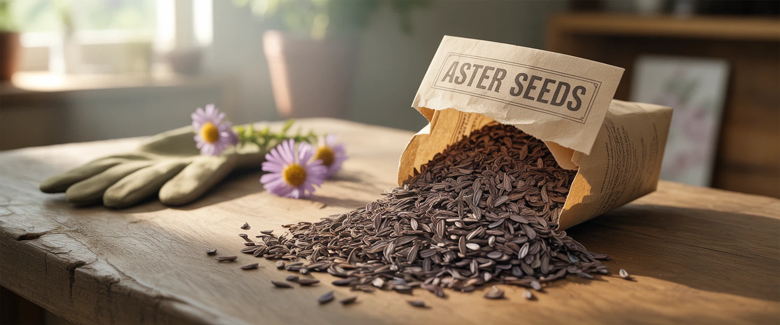 Семена Астры - Баннер категории