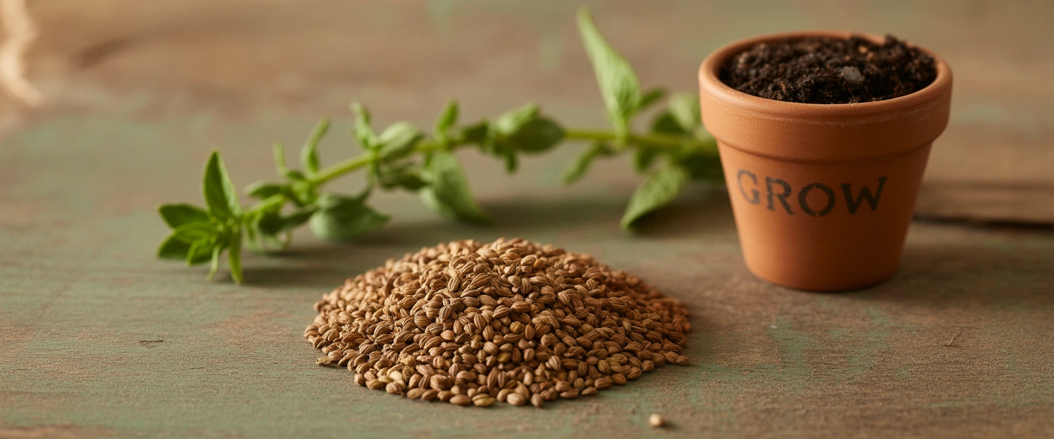 Семена Майорана - Баннер категории