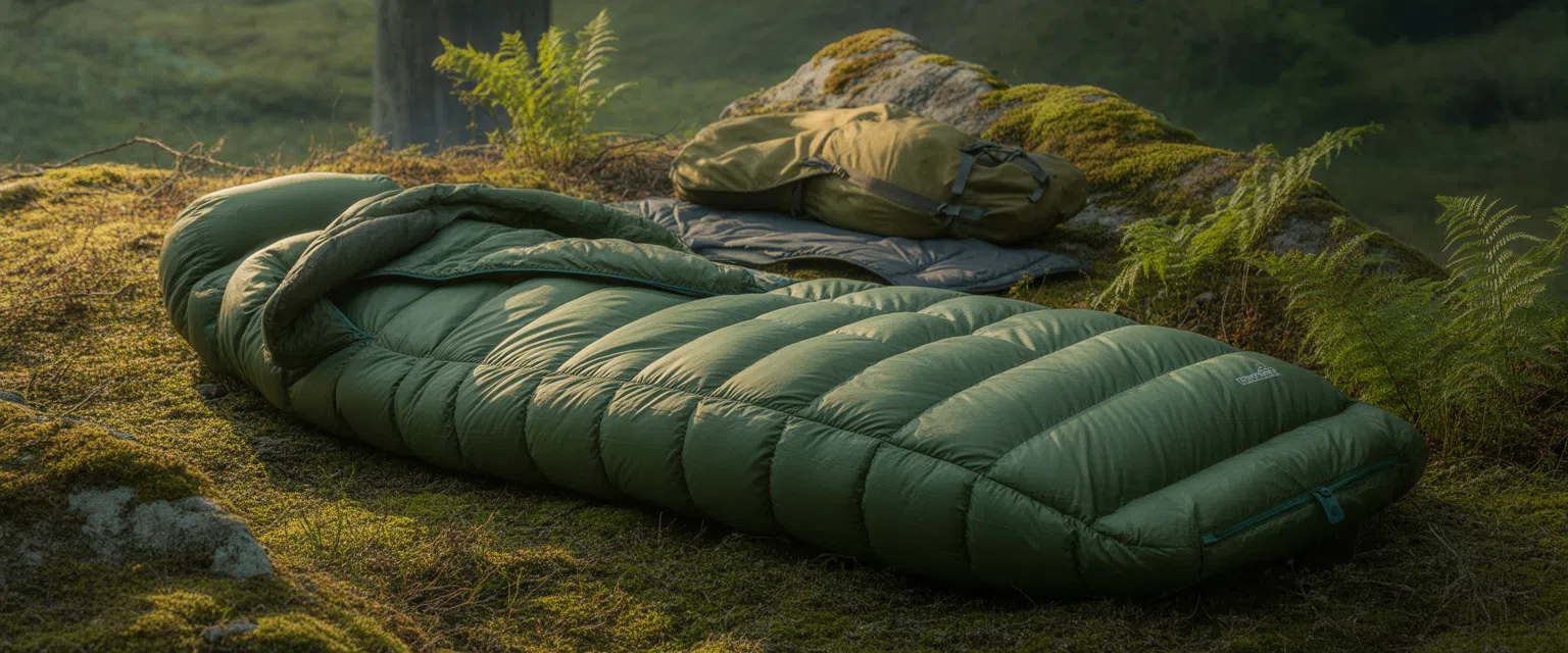 Синтетические спальные мешки (влагостойкие) - Баннер категории