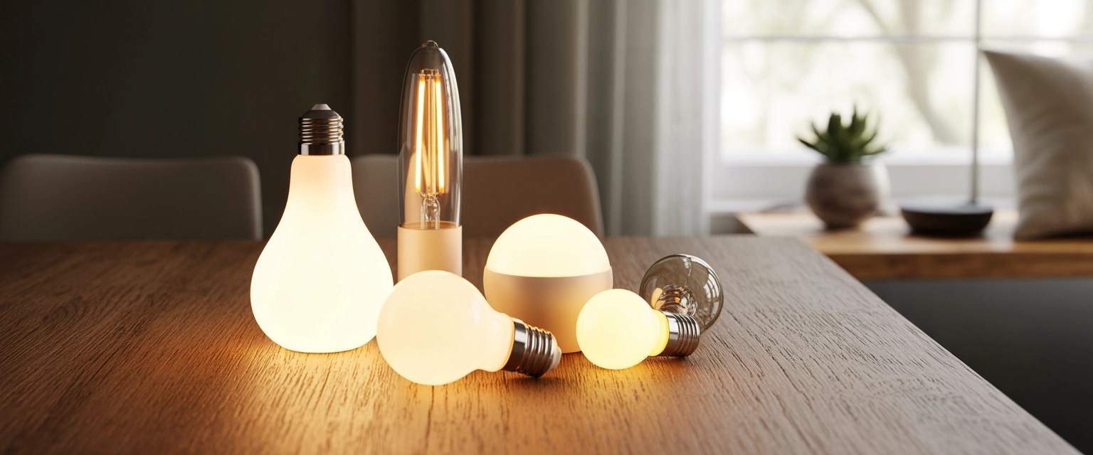 Стандартные лампы (груши, свечи, шарики) - Баннер категории