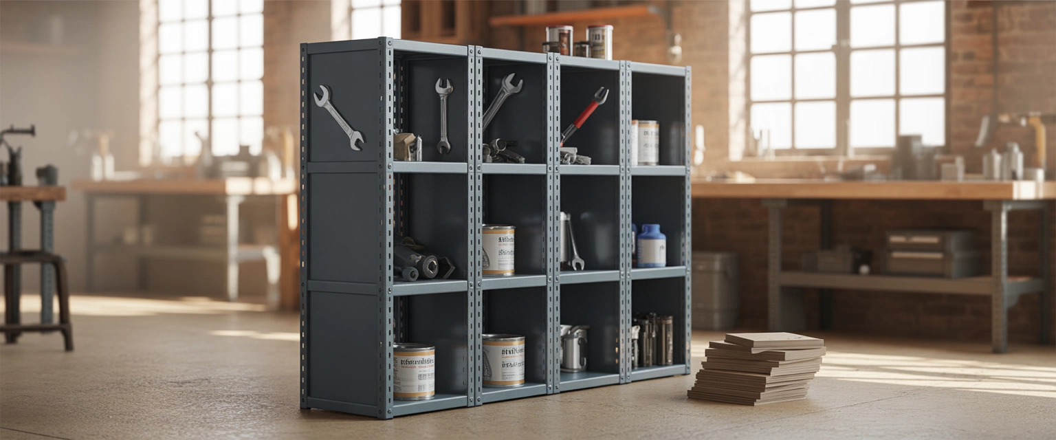 Стеллажи с ячейками - Баннер категории