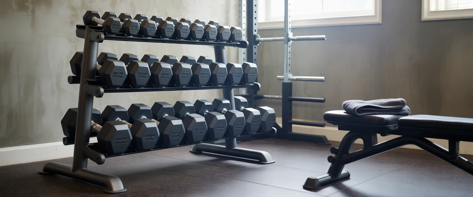 Стойка для гантелей - Баннер категории