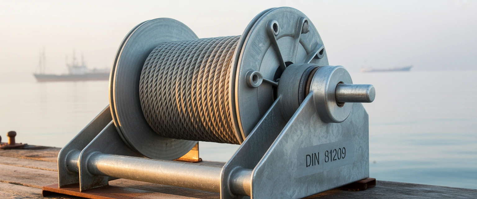 Судовые лебедки (DIN 81209) – коррозионностойкие - Баннер категории