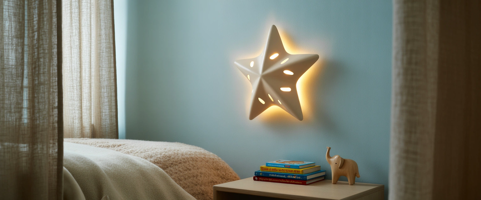 Светильники настенные в детскую - Баннер категории