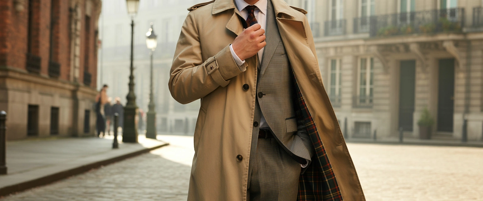 Тренчи мужское - Баннер категории