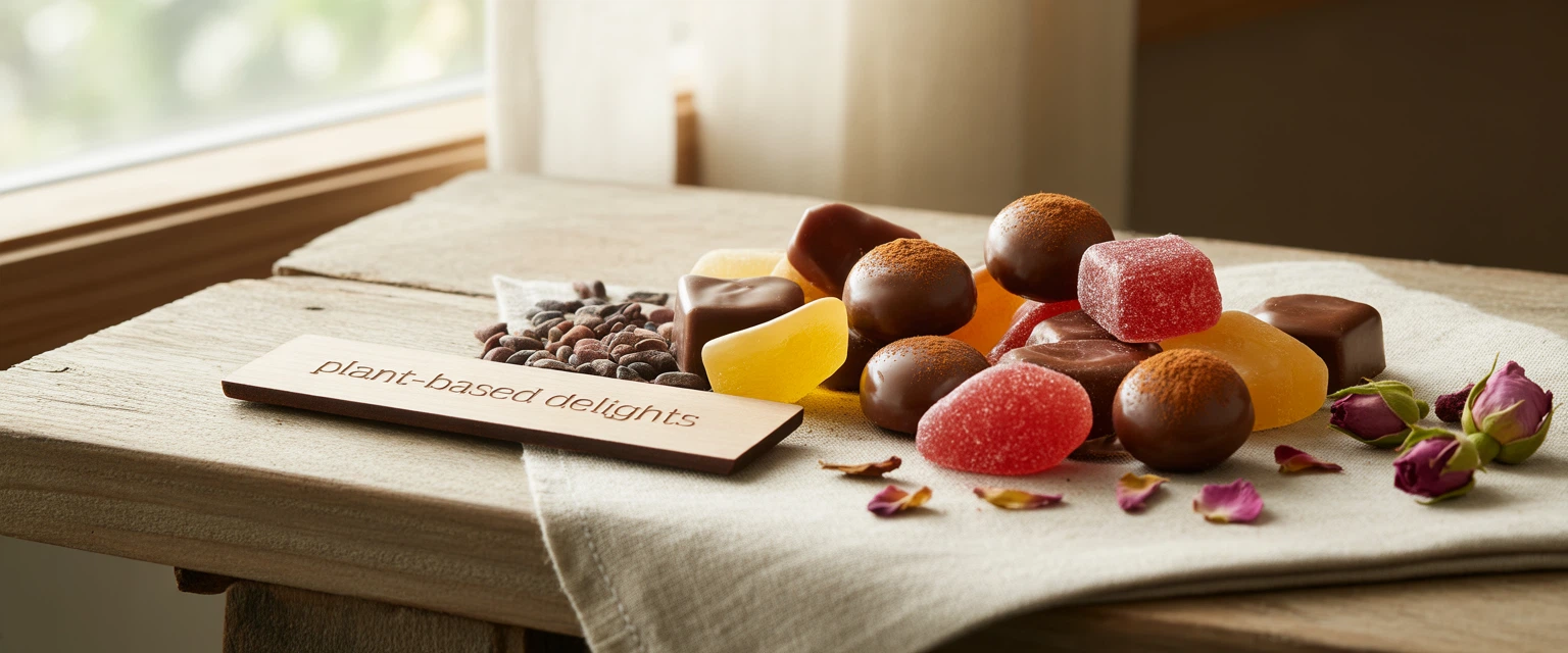 Веганские конфеты - Баннер категории