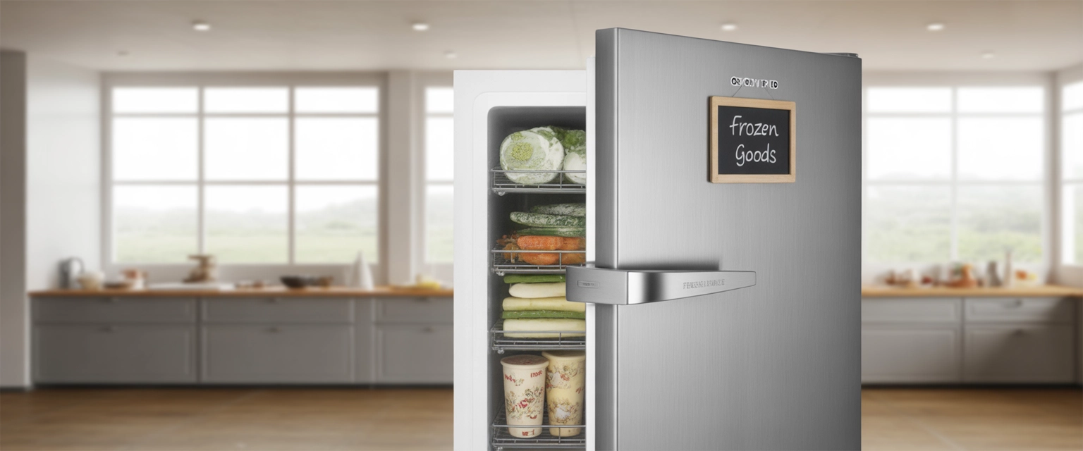 Вертикальные морозильные шкафы - Баннер категории