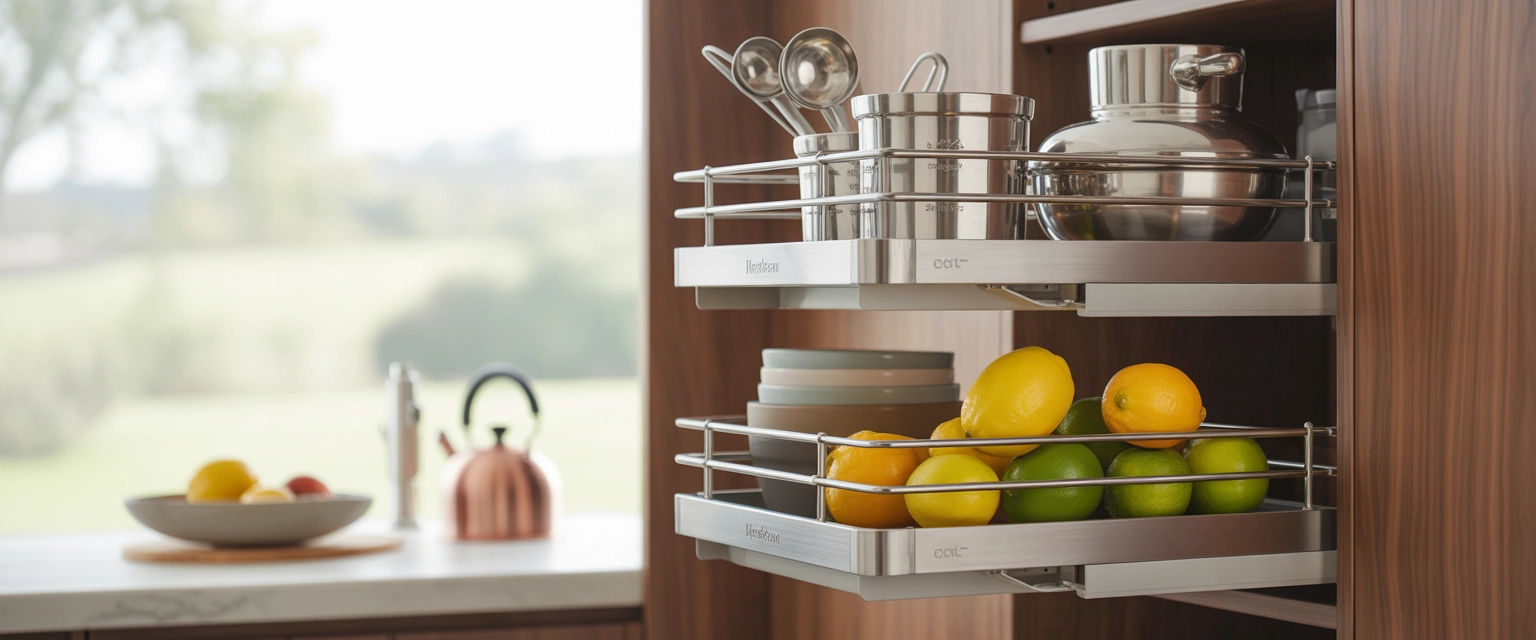 Выдвижные корзины - Баннер категории