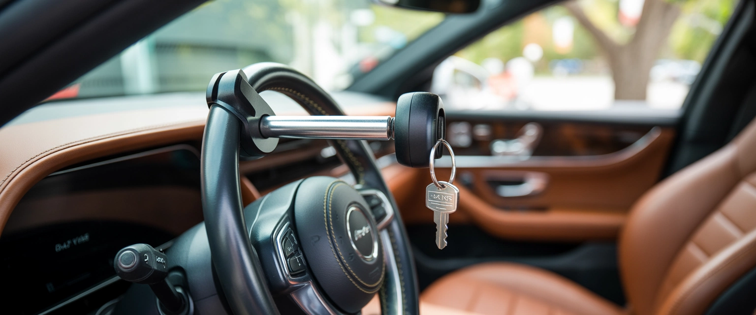 Замки на руль - Баннер категории