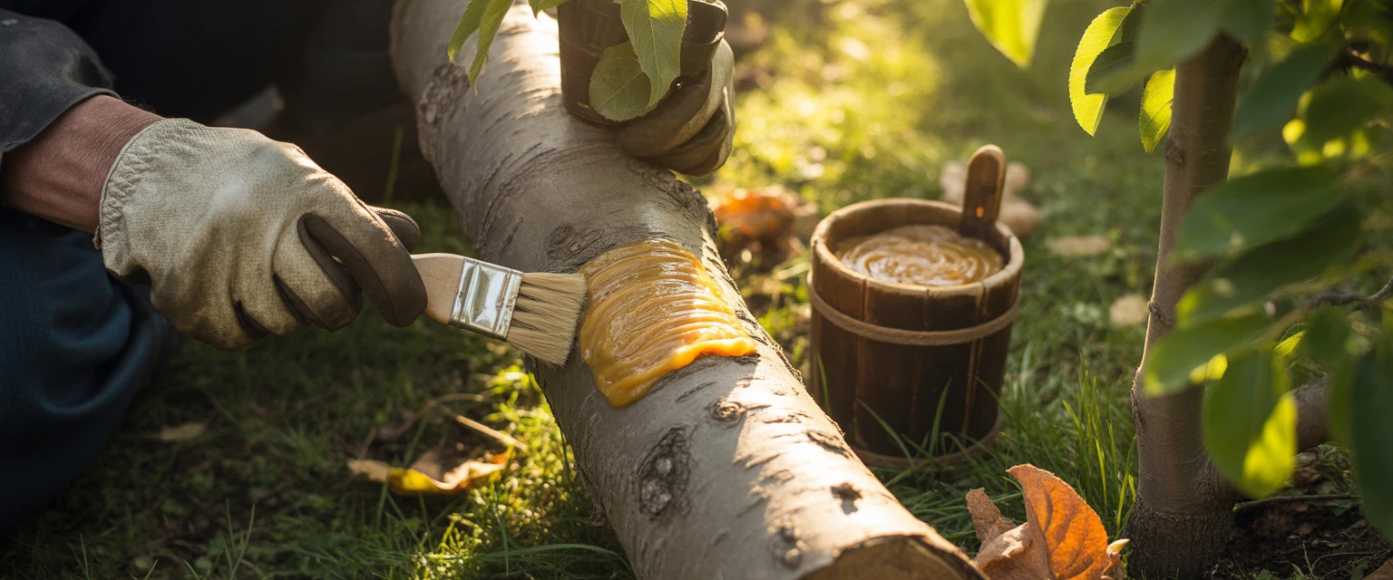 Заживление ран на деревьях - Баннер категории